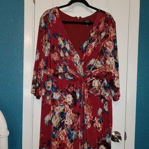 Adrianna Papell floral dress